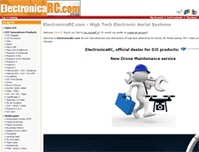 Tablet Screenshot of electronicarc.com
